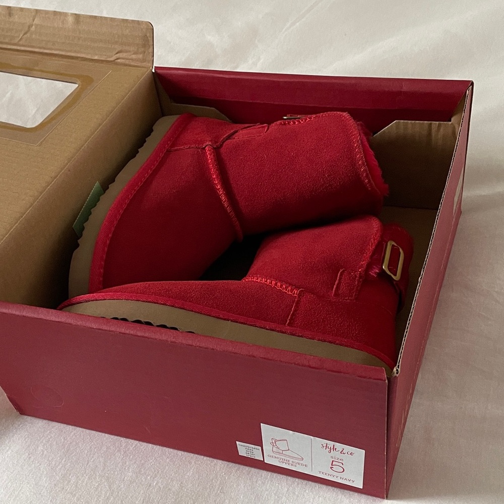 Style & Co. Red Men's Boots